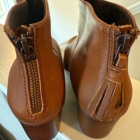 TOM'S Carpe Diem leather woman’s Boots Size 10 - Picture 6 of 8